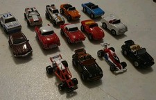 Micro Machines -Mixed Lot of 12 Police, Race, Convertible, Formula etc