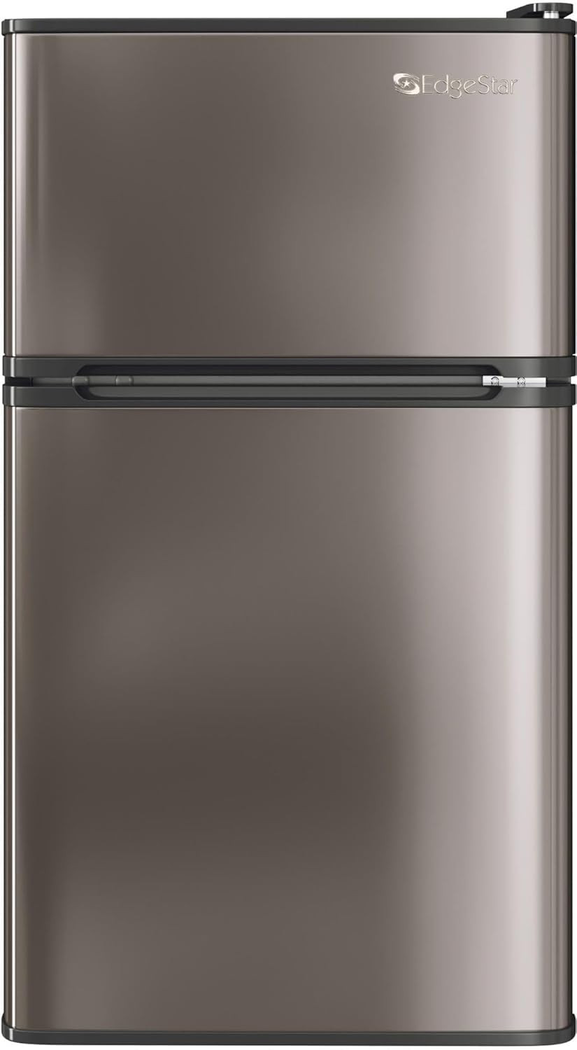 Energy Star 3.1 Cu. Ft. Compact Fridge/Freezer for Dorms & Small Spaces
