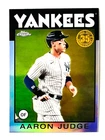 2021 Topps Chrome Aaron Judge Refractor Card 35th Anniversary NY Yankees Star!
