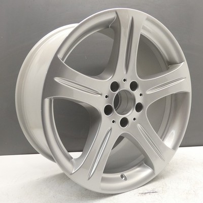 MERCEDES CLS C219 18 ZOLL SILBER ALUFELGE FELGE HINTEN ET18 A2194010802 ORIGINAL X1