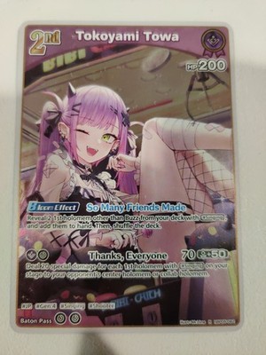 Tokoyami Towa R hBP05-062 Enchant Regalia Hololive OCG English