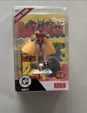 MCFARLANE DC DIRECT DICK GRAYSON ROBIN BATMAN 1 PAGE PUNCHERS RED PLATINUM