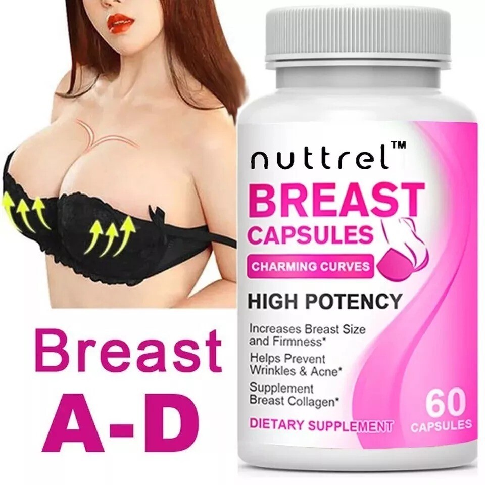 Breast Maxx Natural Breast Enhancement 60 Pills for Men and Women Growth Bigger