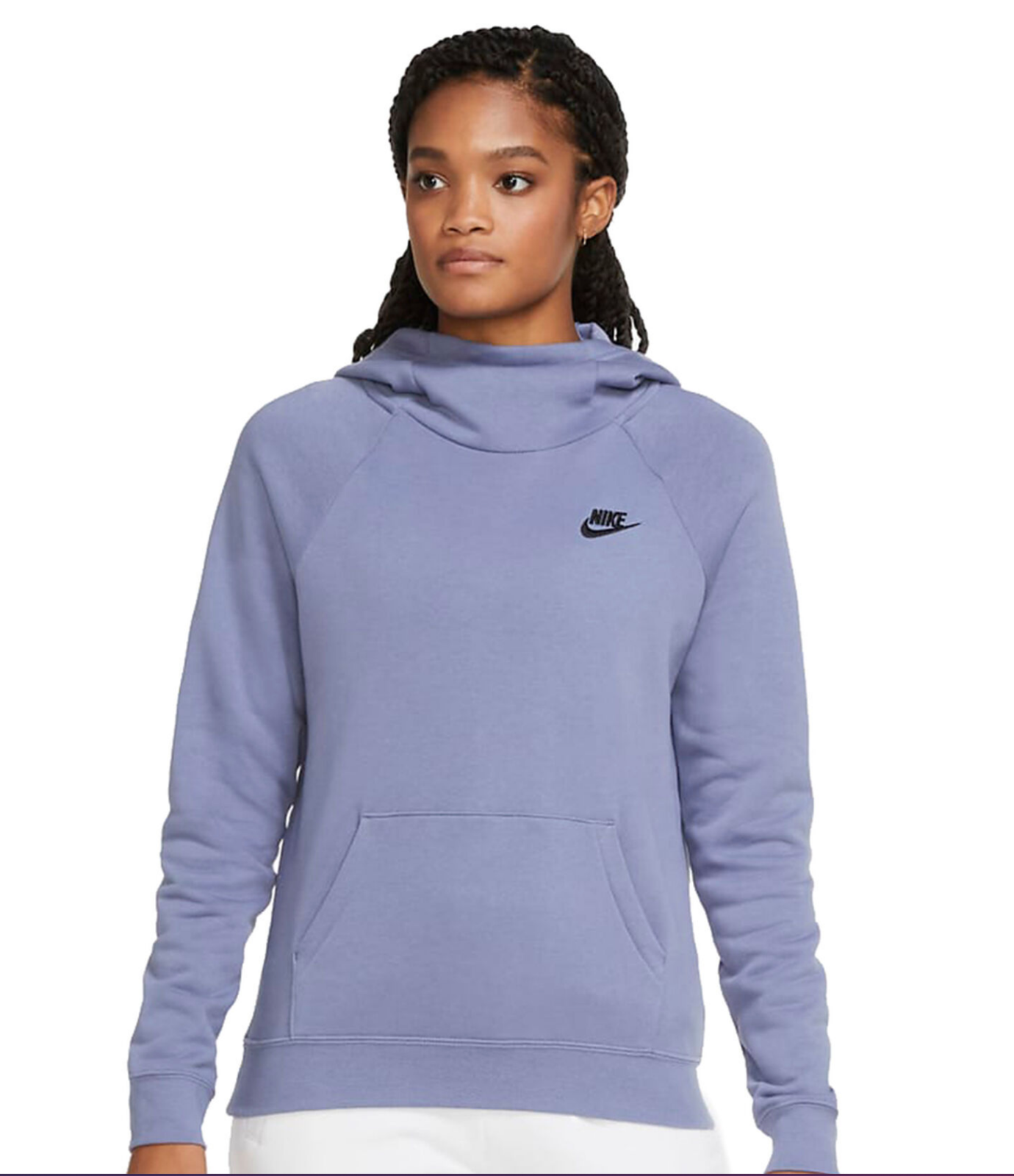 Nike Womens Funnel Neck Fleece Hoodie Pullover Blue/ gray Size Sm  BV4116-482 NWT 194499222323 | eBay