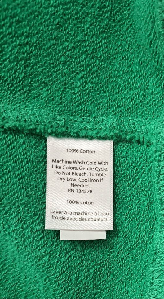 Vineyard Vines mens Medium Shep Shirt EMERALD GREEN Zip Pullover