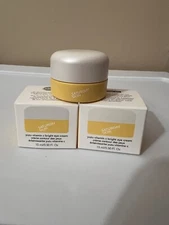 Saturday Skin Lot Of 2 Yuzu Vitamin C Bright Eye Cream .5 oz Full Size