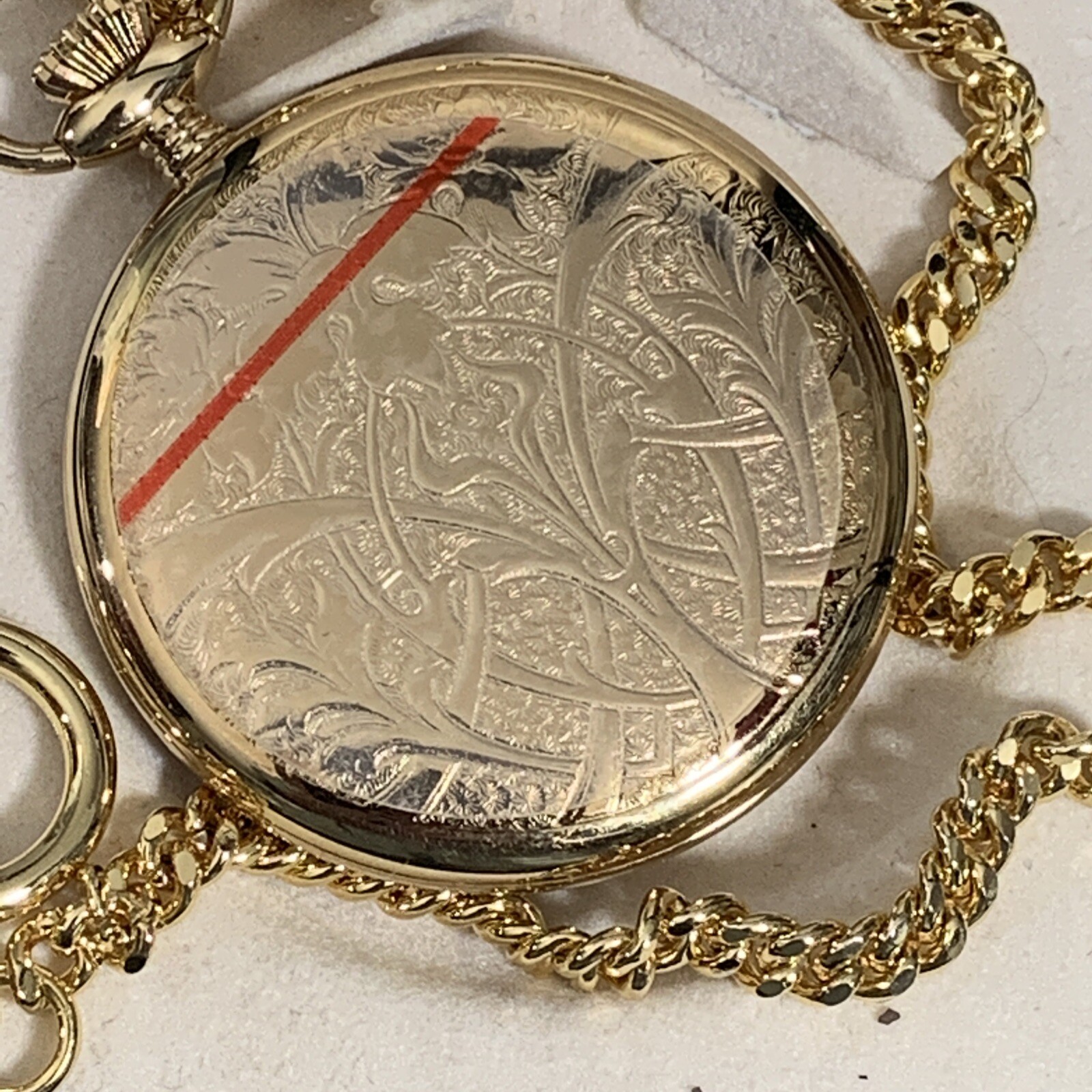 Ever Swiss Pocket Watch Quartz Date Box eBay