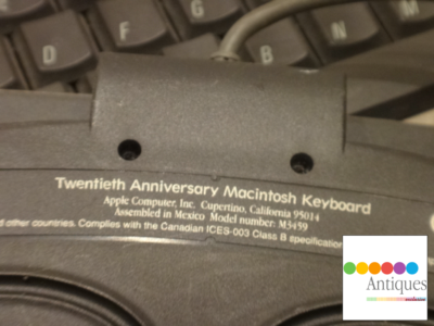 Macデスクトップ APPLE M3459 Macintosh keyboard trackpad Apple Twentieth Anniversary Macintosh Keyboard & Trackpad ADB