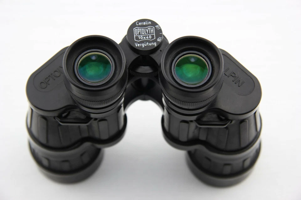 Alpin Optolyth 10x40 Ceralin Vergütung Fernglas made in Germany schwarz # 6693 - Bild 3 von 4