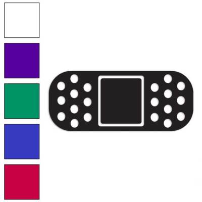Car Bandage, Vinyl Decal Sticker, Multiple Colors & Sizes #83