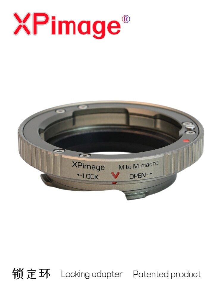 XPimage Locking Lens Macro Close focus Adapter for Leica M Lens to