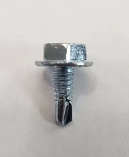 25-PACK of Garage Door Self Drilling Tec Screws/ Fasteners,1/4" x 3/4" NEW / Lag