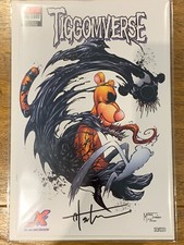 Tiggomverse #1 Kirkham Homage Trade Variant Signed by Tyler Kirkham COA comic cover