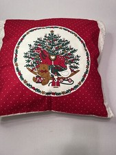 Rocky Horse Handmade Christmas Pillows 18 x 17