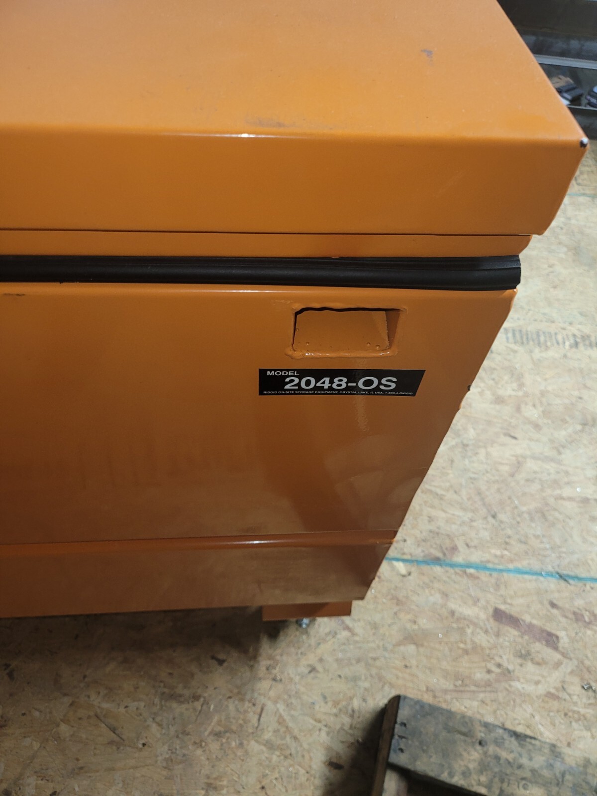 RIDGID 2048OS JOB BOX ON CASTERS eBay