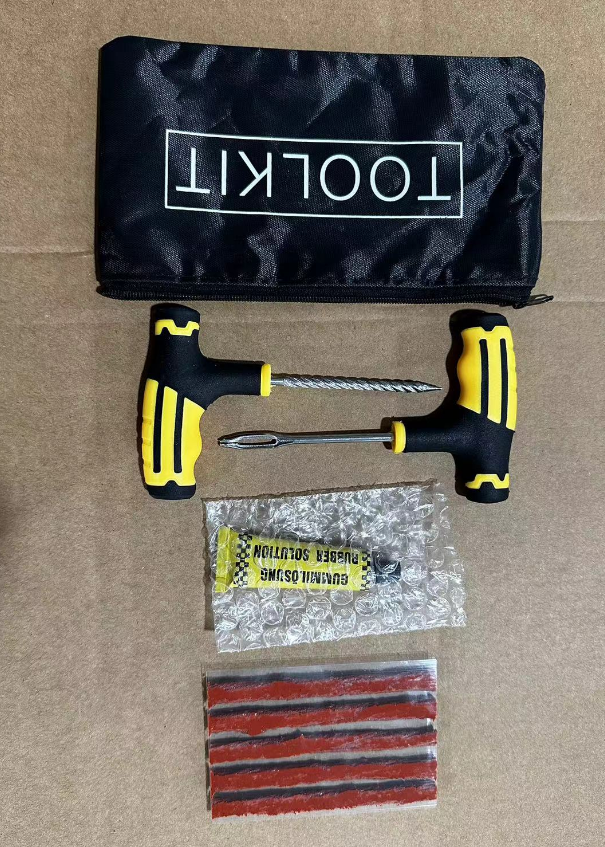 Tyre Tire Puncture Repair Kit Emergency Bike Car Motorcycle Van