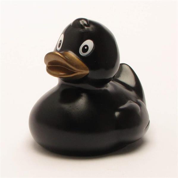 black rubber duck