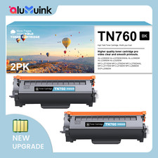 TN760 TN-760 TN730 2Black Replacement For Brother Toner HL-L2325DW MFC-L2T10DW