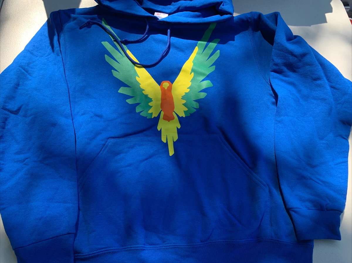 Blue maverick hoodie hotsell