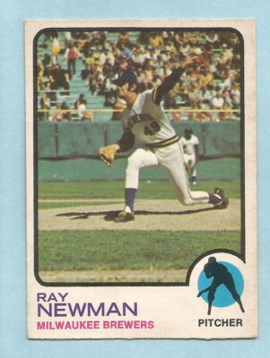 1973 OPC O-Pee Baseball Ray Newman #568 Milwaukee Brewers EX/MT