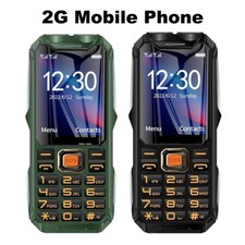 2G GSM Rugged Mobile Phone Shockproof Unlocked Cell Phone Flashlight for Senior