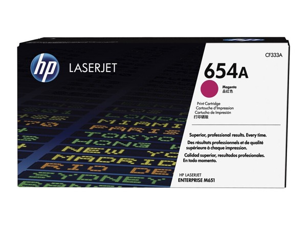 Hp 1X Original Toner 654A CF333A Color Laserjet Enterprise M651Dn M651N M651Xh-image