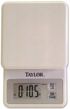 NEW TAYLOR PRECISION 3817 DIGITAL KITCHEN SCALE 11LB PORTABLE COMPACT