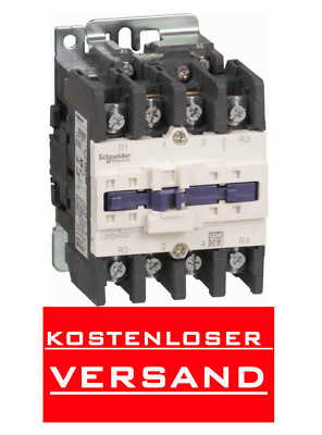 Schneider Electric Leistungsschütz LC1D40008B7 Leistung Schütz NEU OVP