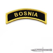BOSNIA Tab - CVMA Style - US Army - USMC - Bosnia and Herzegovina - Camp Eagle