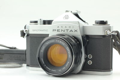 [Exc+5] Pentax Spotmatic SP SLR Camera Super-Takumar 55mm f1.8 Meter  From JAPAN