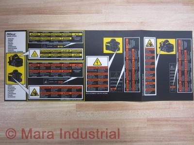 Problue 1025326 Replacement Warning Stickers