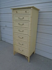 Fretwork Faux Bamboo Lingerie Chest of drawers Regency  Allegro Thomasville