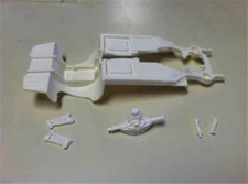 SMH Resins 1963 Corvette Pro Street 1/25 resin chassis with 4 link