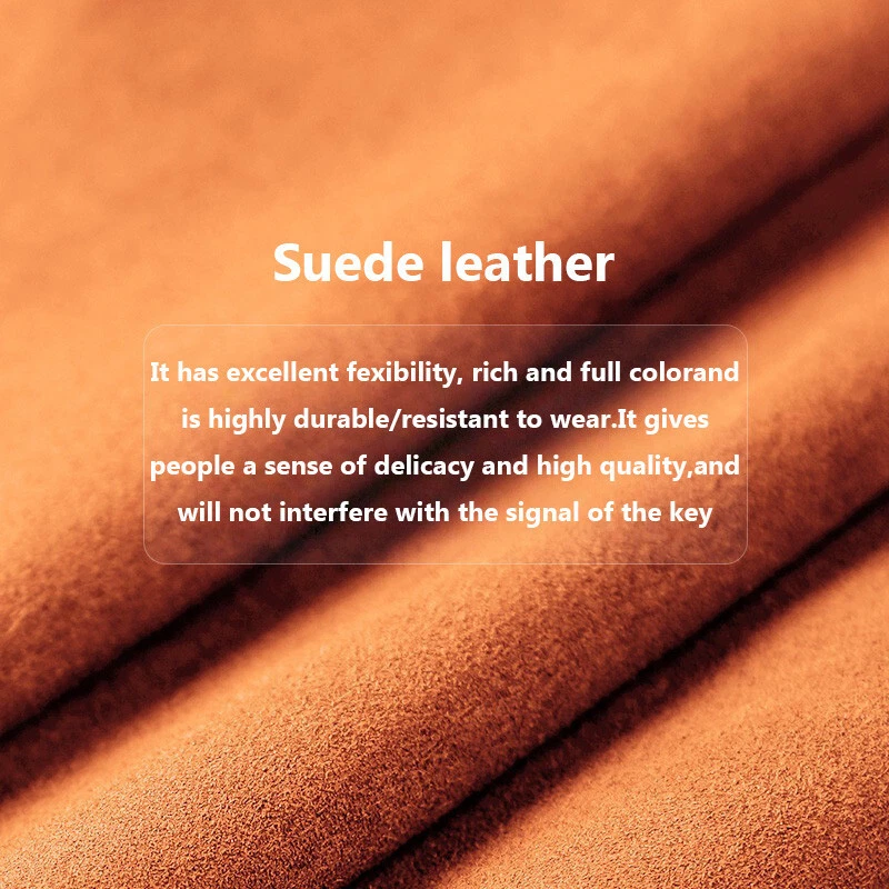 For Volkswagen Atlas Golf8 ID3 ID4 Seat Ateca Cupra Leon Leather Key Case Cover - Image 4 of 4