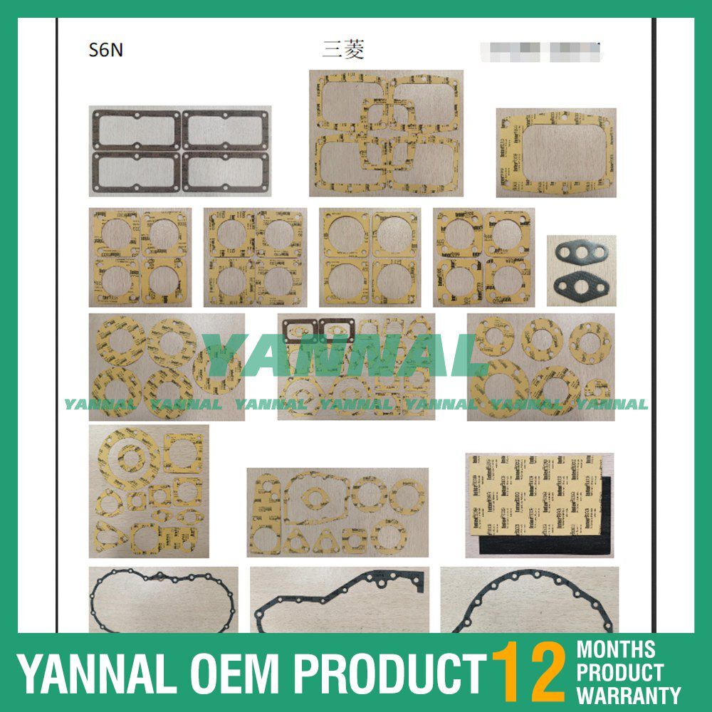 セット New high quality S6N Full Gasket Kit For Mitsubishi S6N