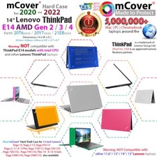 NEW mCover  Hard Case for 2020 - 2022 14" Lenovo ThinkPad E14 Gen 2 3 4 Laptop