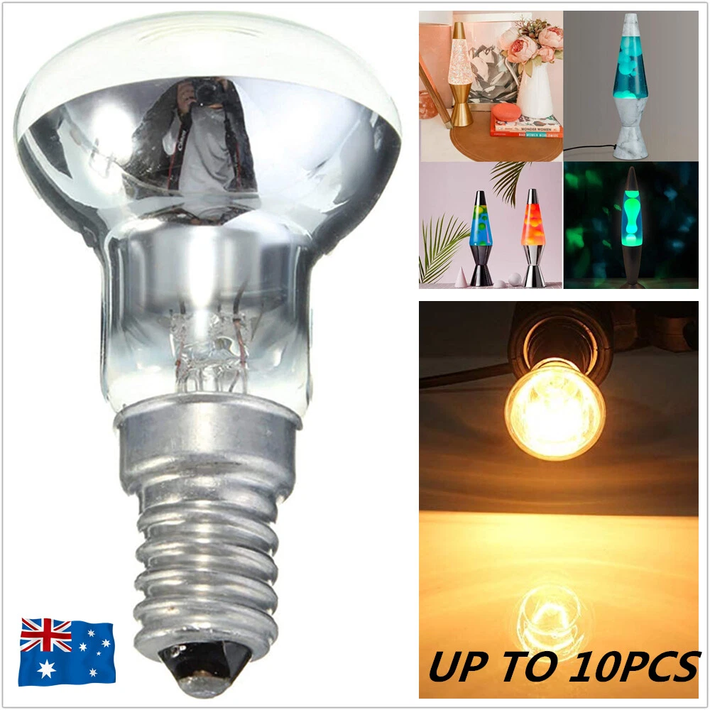 Replacement Lava Lamp Bulb E14 R39 30W Spotlight Screw in Reflector Globe  Light