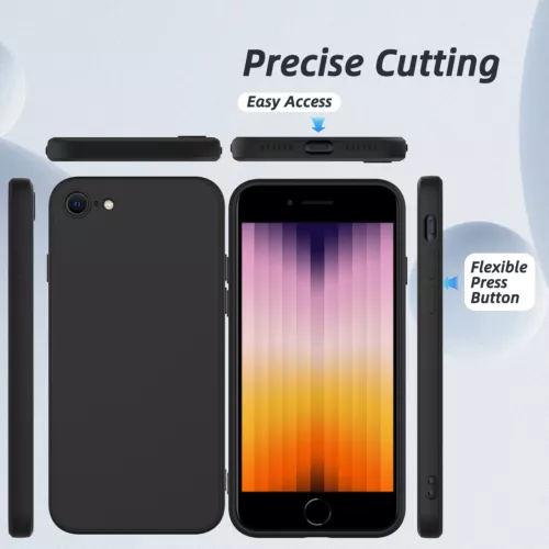 Hülle für iPhone 7 8 SE 2./3. Gen 2022/2020 Schutz flüssiges Silikon Hülle NEU - Bild 8 von 40