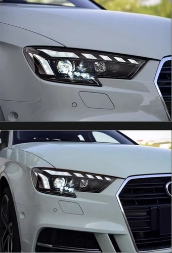 For Audi A3 S3 2017-20 Upgrade LED Headlight DRL Laser Projector Head Lamps pair - Picture 7 of 8