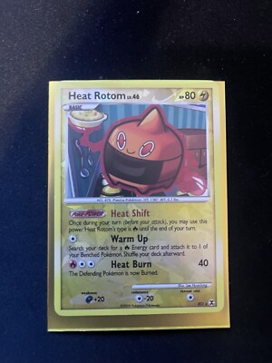 Pokémon TCG Heat Rotom RT3 Reverse Holo Lightly Played