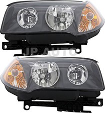 For 2004-2006 Bmw X3 Headlight Halogen Set Driver And Passenger Side