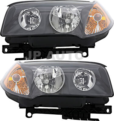 For 2004-2006 BMW X3 Headlight Halogen Set Driver and Passenger Side eBay