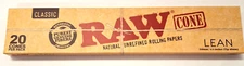 Raw Rolling Cones Classic Lean 20 Count