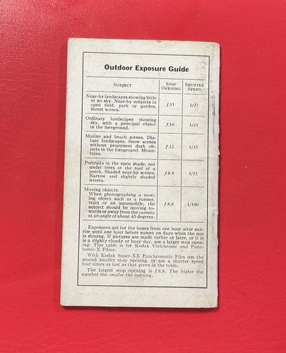 How to Use Kodaks Junior Six-20 & Six-16 Brochure Manual Series III - Picture 2 of 2