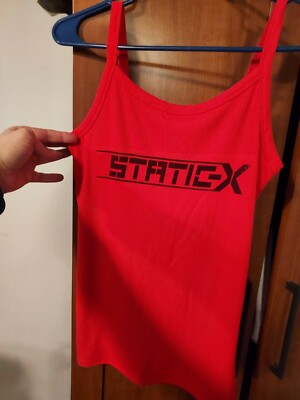 Static x shirt static x  tank top any size avail xs through xxl 