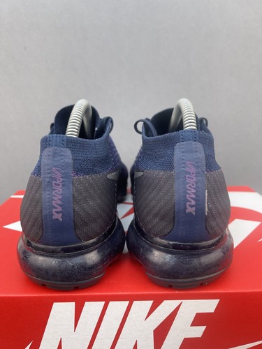 Nike Air VaporMax Flyknit 2 NikeLab 899473-402 College viola navy 2017 UK 8 - Foto 7 di 18