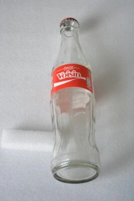 COCA COLA - 1 bouteille en verre Etiquette VOISIN N°2 2025 - Glass Bottle 330 ml - Photo 1/4
