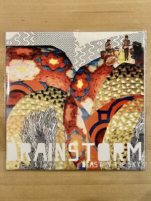 BRAINSTORM Beast In The Sky 7  2010 Portland Oregon Indie Rock Grey Marble Vinyl