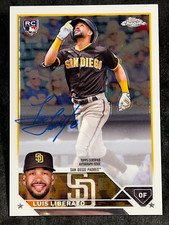 2023 Topps Chrome ROOKIE AUTO Luis Liberato, item 22