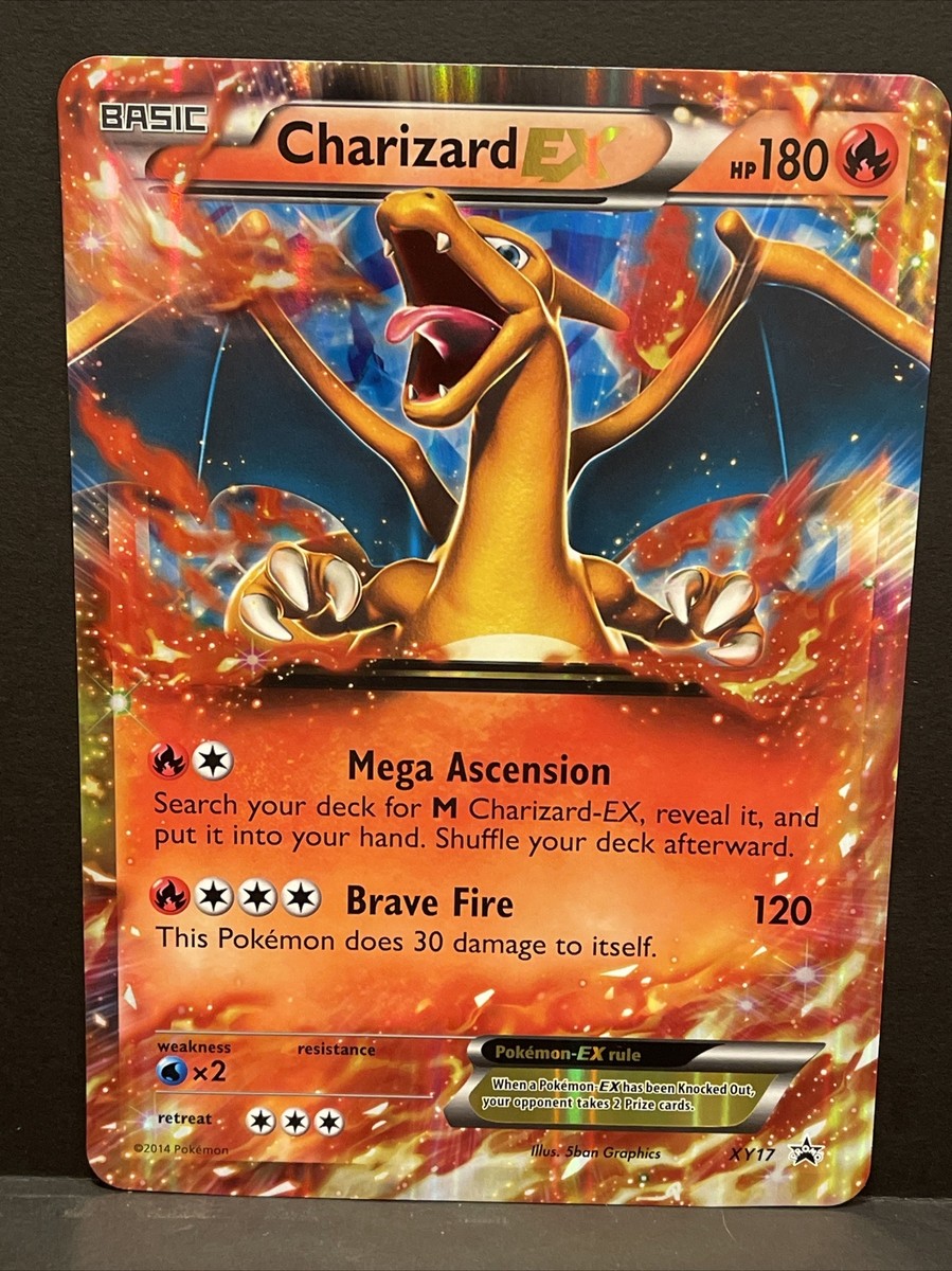 Pokémon EX, CHARIZARD EX, Jumbo Playing Card (Dated 2014